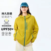 UPF50 + Ice Silk Солнцезащитная одежда Женская летняя солнцезащитная одежда Мужская новинка 2025 года на открытом воздухе Тонкая куртка в горном стиле Куртка