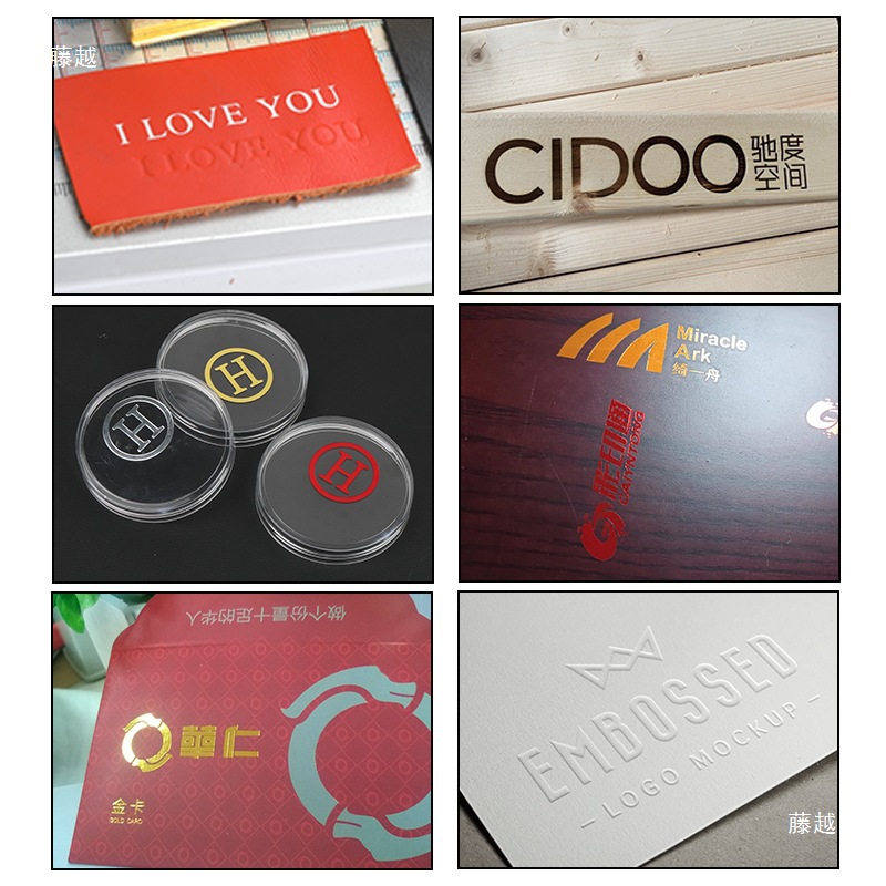 气动台式烫金机皮革LOGO烫字烙印机名片相册烫印机皮具压印垒德株