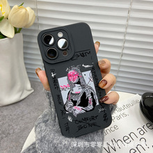 蒙娜丽莎适用苹果15手机壳iphone12promax套14/13/11/XSMAX瞳眼16