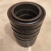 三元乙丙 丁基橡胶配件异形件 丁腈橡胶防滑块 广东 廉江市