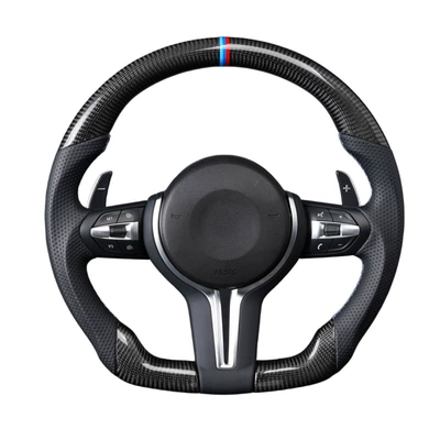 Steering wheel, M logo flat-bottom