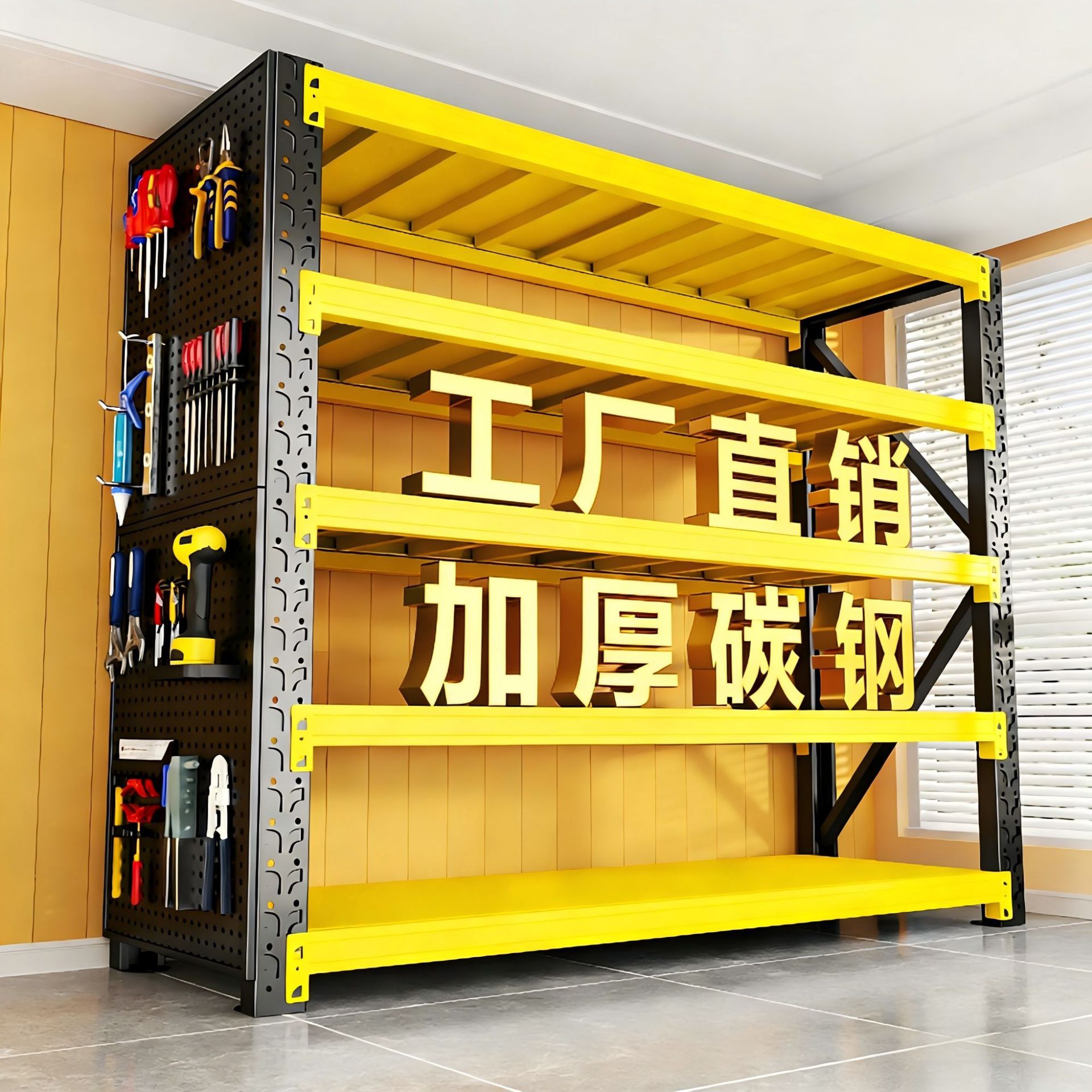 Storage Shelves, Household Multi-Layer Storage Racks, Custom Factory Workshop Storage Racks, Supermarket Station Display Racks
