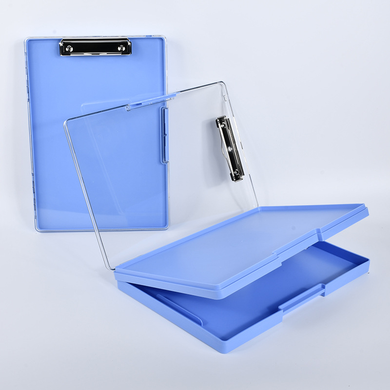多機能フォルダー学生ライティングパッド大容量印刷可能なロゴドキュメント収納ボックス A4 強力なファイルボード