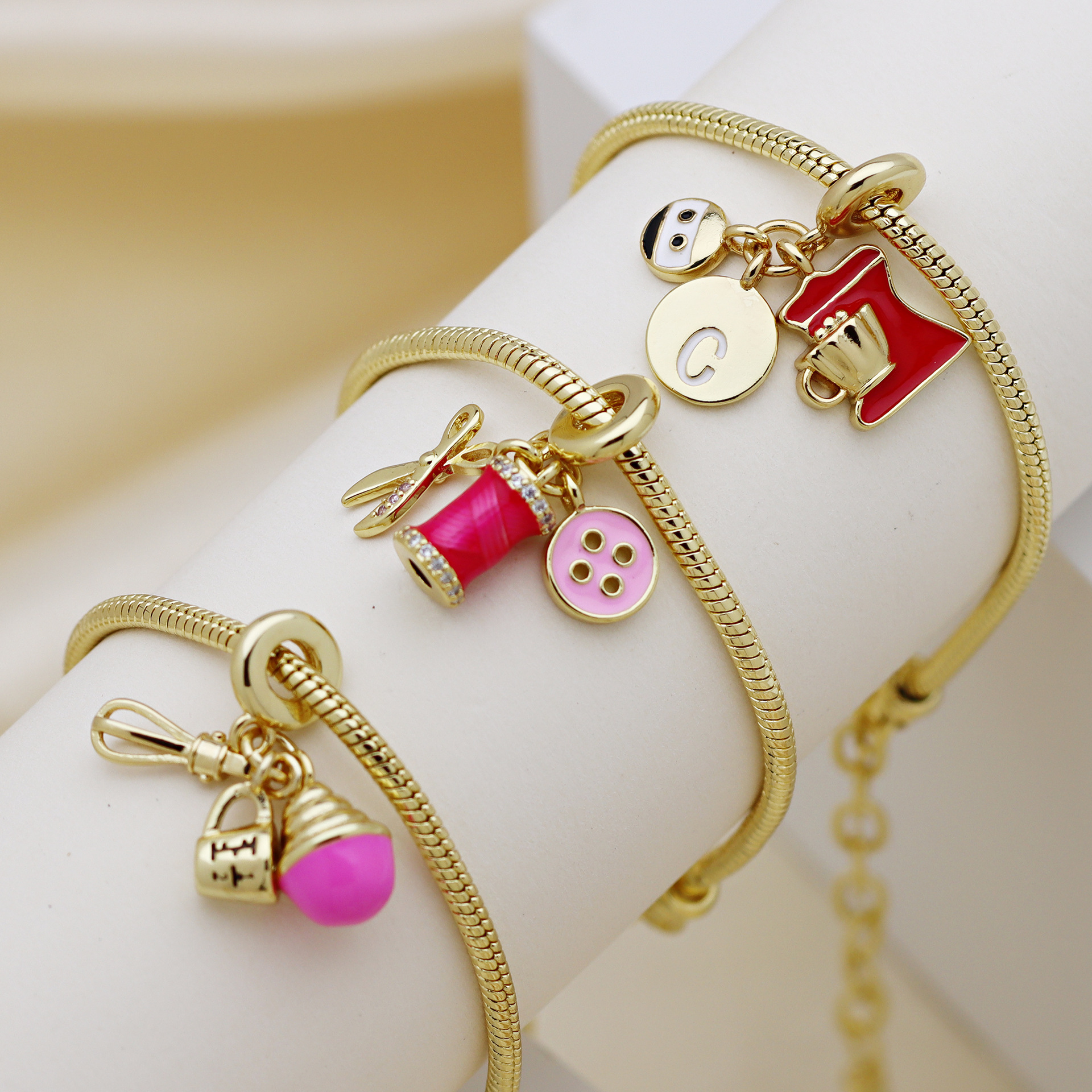 13g Weight Pendant Jewelry Making Type 23mm, 31mm Jewelry Making Size Zircon Inlay Material DIY Jewelry Accessories Classification 1 Piece Quantity Copper Material Ice Cream, Moon Pattern Enamel Design Cute, Sweet Style 1 Piece 23mm 31mm Copper Zircon Ice Cream Moon Pendant 1