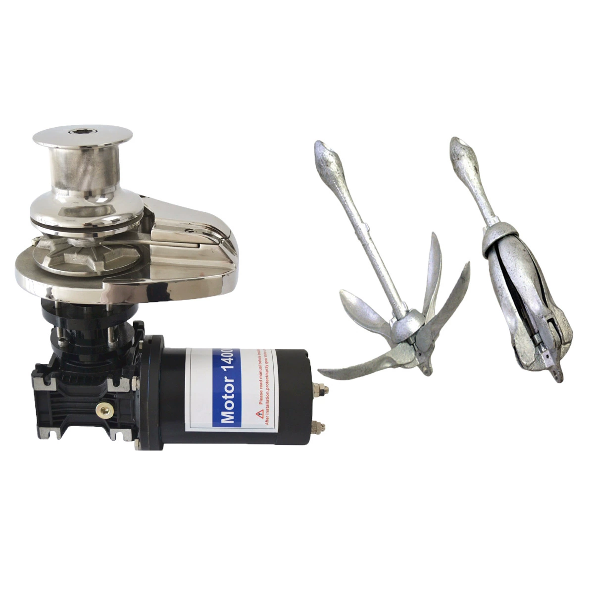 800 Вт Вертикальная лебедка с высокой головкой из нержавеющей стали электрическая лебедка аксессуары для судов оборудование для яхт