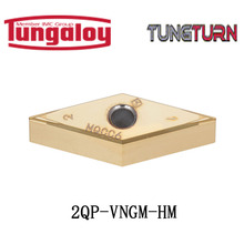 Tungaloy泰珂洛2QP-VNGM160408-HM刀片BXM20用于中等切削至粗加工