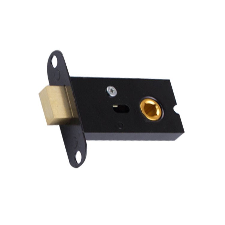 Personalizada puerta invisible cerradura unilateral cerradura pequeña cerradura negra cerradura de cobre cerradura de anillo de tracción pequeña cerradura de lengua única cerradura