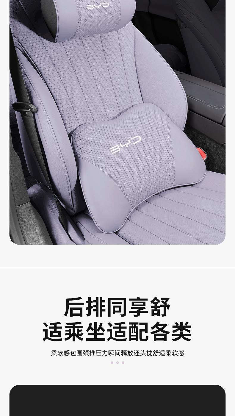 25 Byd Dolphin Special Neck Protection Headrest Seat Lumbar Support Backrest Car Interior Decoration Supplies Practical Accessories 24