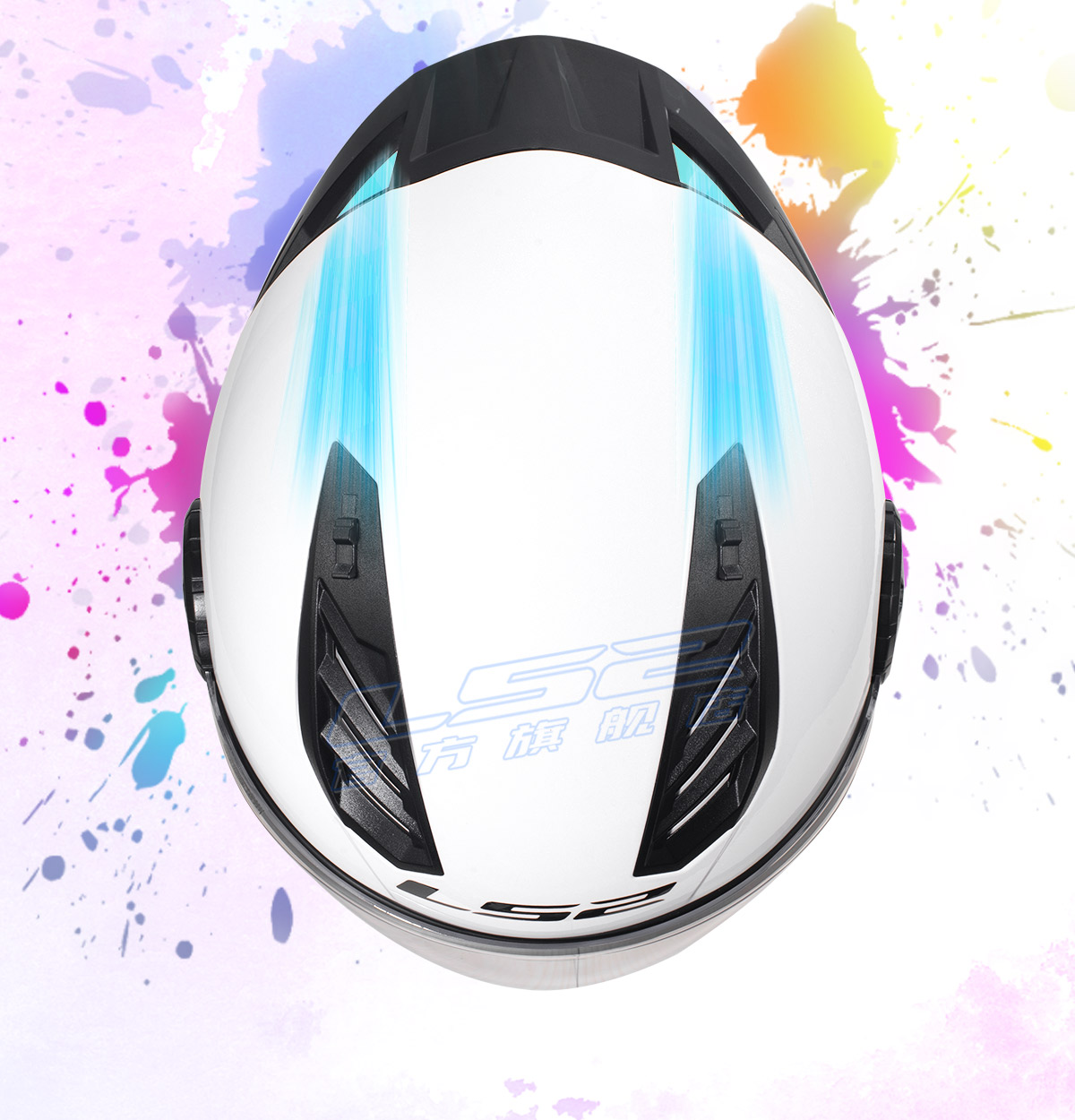 Motorcycle Helmet Men Women Scooter Half Helmet with Bluetooth OF616