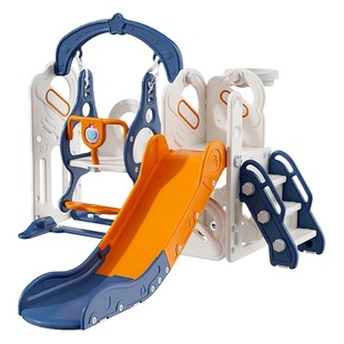 Slide indoor children's climbing rack swing baby baby year-old gift toy small family slide