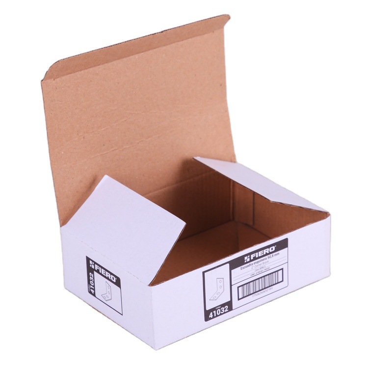 厂家现货瓦楞礼品纸盒批发 简约包装盒子 白卡纸纸盒可印LOGO