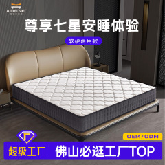 亜輪ホテル同タイプの記憶綿静音マットレスクッション畳マット両面両用スプリングマットレス直売