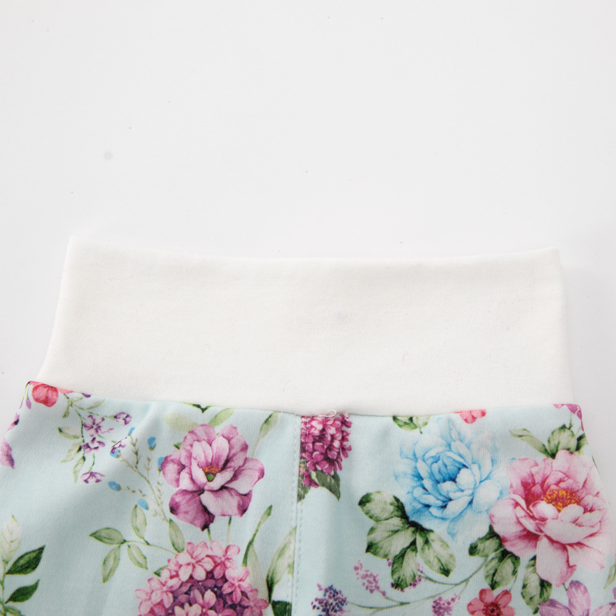 Pantalones infantiles de cintura alta leggings pantalones impresos estadounidenses pantalones grandes PP pantalones transfronterizos Amazon al por mayor personalizados