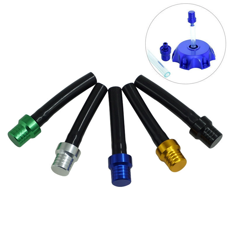 Мотокросс ATV Аксессуары для пляжного мотоцикла крышка топливного бака CNC алюминиевый сплав крышка масляной трубы