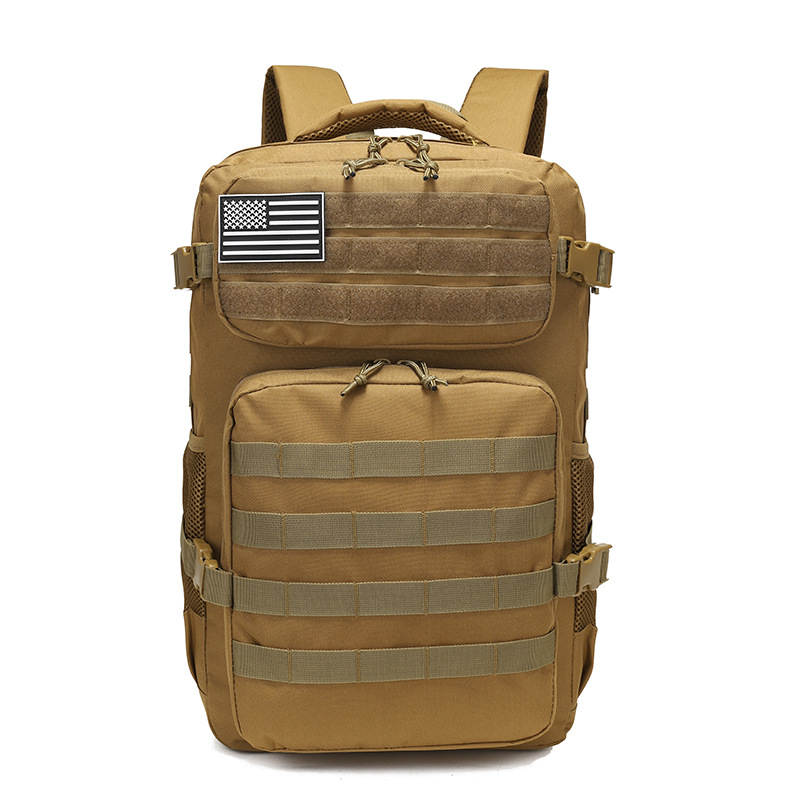 Mochila táctica de camuflaje para alpinismo al aire libre ciclismo camping bolsa multifuncional