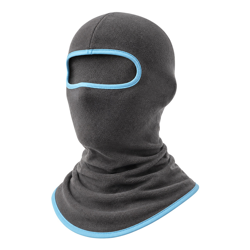 Ciclismo sombrero de lana tapa otoño e invierno a prueba de frío polar máscara de esquí deportes al aire libre a prueba de viento sombrero de protección facial caliente image 7