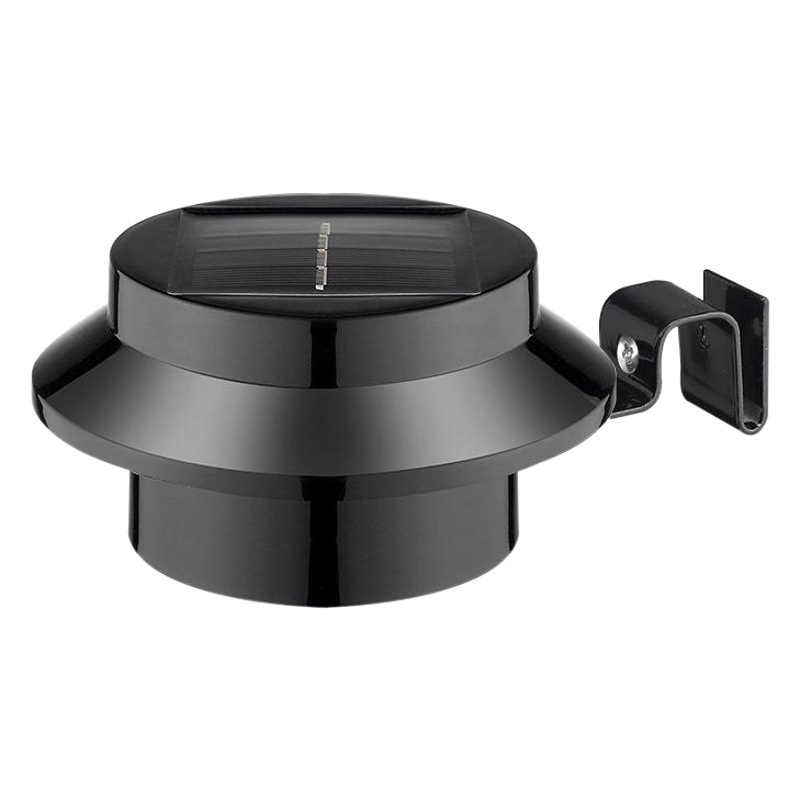 Lámpara de la cerca solar 3led lámpara de barandilla al aire libre aleros patio lámpara de pared paisaje cerca lámpara de fregadero de inducción