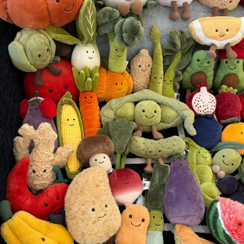 Pequeña colección divertida melocotón mel melocotón suave peluche muñeca muñeca adorable cumpleaños