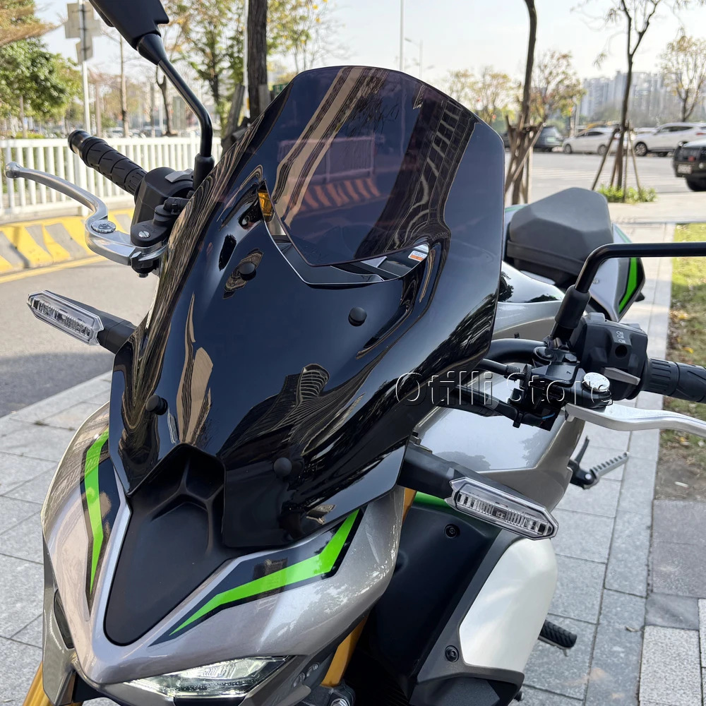Kawasaki Z900Se 2025-2026 Dedicated Front Windshield Windproof Deflector Street Bike Modified Windscreen