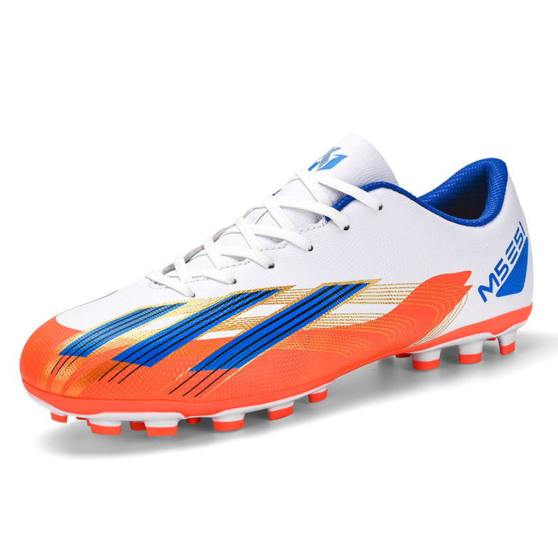 Zapatos de fútbol de clavos largos, zapatos de entrenamiento de moda para adultos, zapatos antideslizantes para niños y niñas, zapatos de entrenamiento de moda para adultos, fábrica directa
