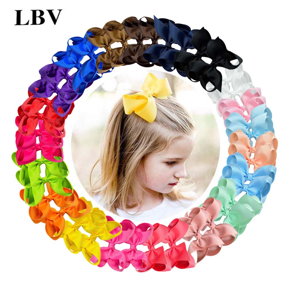Children's hairpin multicolor warped flower bow duck bill clip fashion new best selling hairpin factory outlet