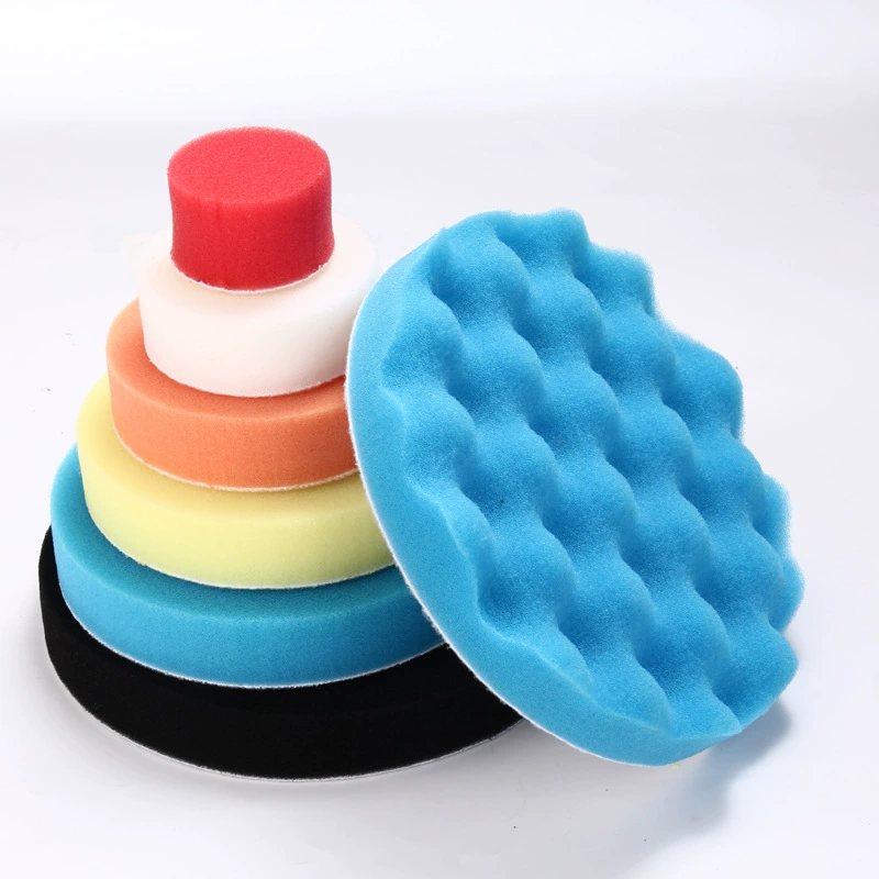 Самоклеящиеся губки для полировки автомобилей, 2/3/4/5/6/ 7inch плоских и волнообразных полировальных кругов, специальное предложение
