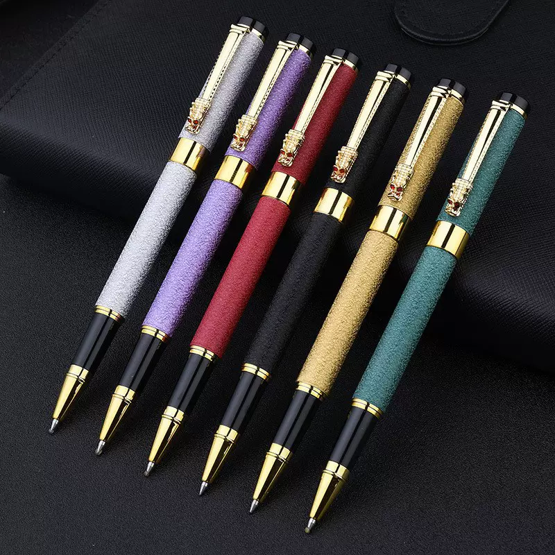 高颜值龙头金属宝珠笔签字中性笔成人办公室商务走珠笔可做logo
