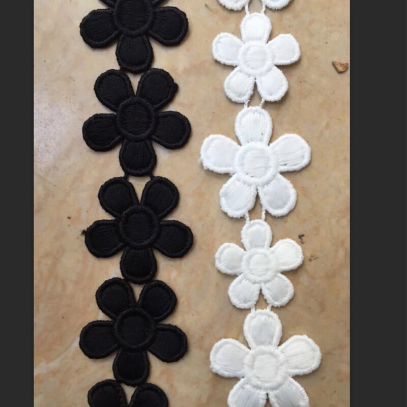Milk silk water soluble flower lace accessories