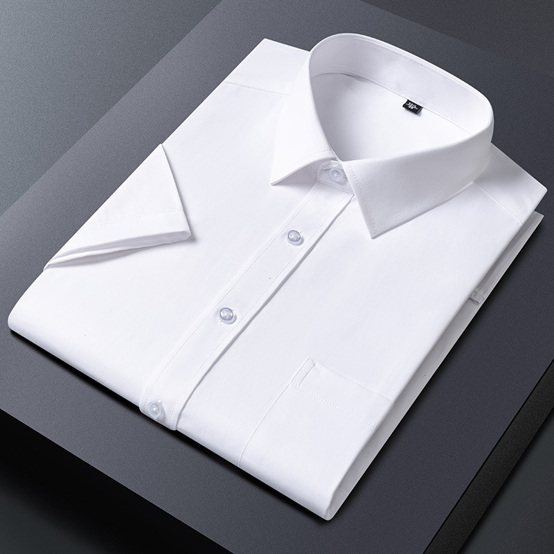 Middle-aged men's shirt suit 2023 professional chorus men's clothing business formal shirt men's factory wholesale