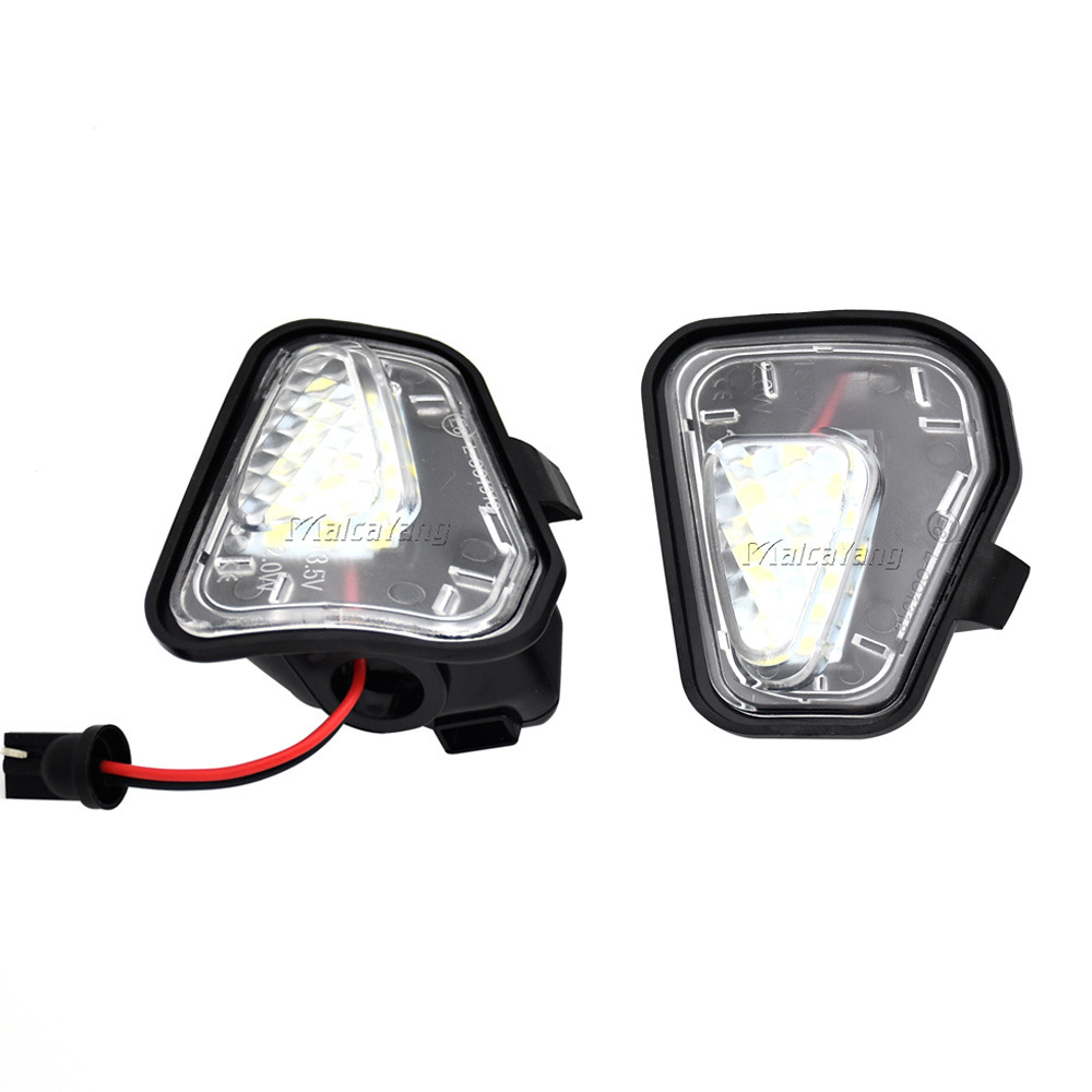 Espejo retrovisor para Volkswagen Passat B7 CC Lámpara de pozo de agua Skricocco EOS Jetta LED Luz de suelo
