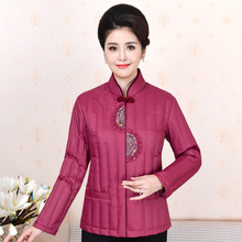 中老年轻薄羽绒服女短款内胆薄款打底大码外套秋冬保暖外套妈妈装