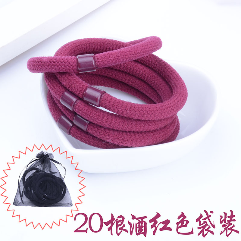 Vino rojo bandas de pelo 20 bolsas