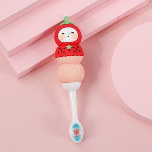 Exported to Japan Toothbrush Silicone Cover Kidsren's Cartoon Toothbrush Protective Cover Food Grade Silicone Cover Silicone Protective Cap