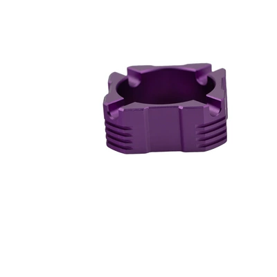 Metal Ashtray Anti-Dust, Car ashtray - purple-62mm62mm25mm
