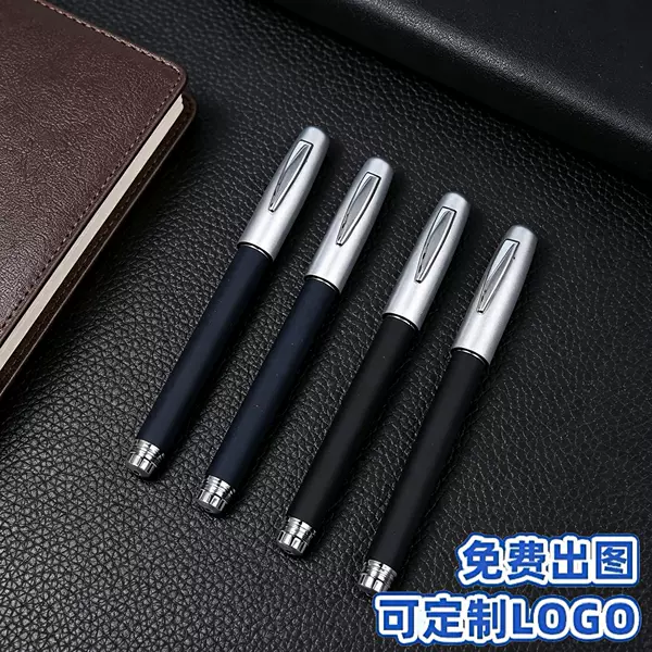 Metallic matte finish gel pen, suitable for office use, meetings, logo branding, corporate promotions, as a gift, or for advertising purposes