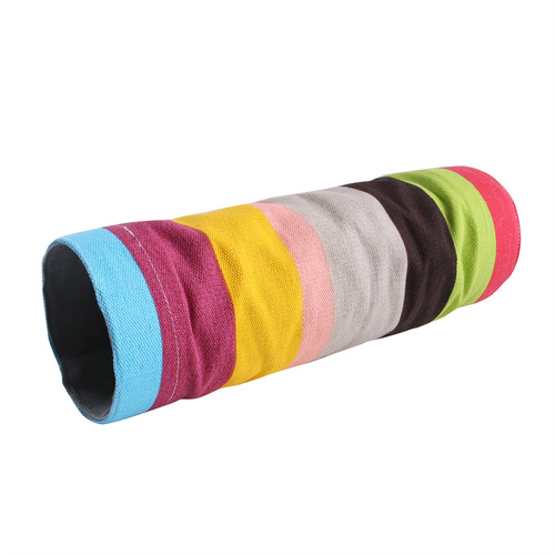 Amazon Manufacturer Small Pet Tunnel Hamster Nest Squirrel Drill Hole Fun Rainbow Leopard Tunnel