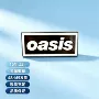 oasis字母跨境音乐徽章