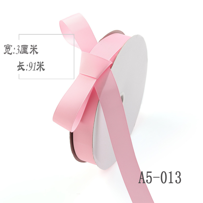 3cm de alta densidad costilla cinta arco cinta ramo caja de regalo embalaje color Ropa Accesorios cinta Decoración