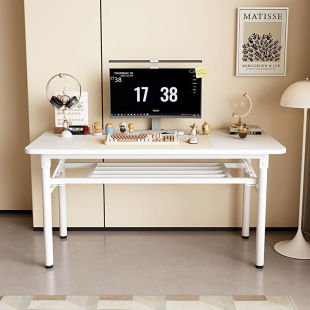 Table Ready for Folding Rental House Rental Computer Table Simple Dining Table Home Installation-Free Folding Table Study Table