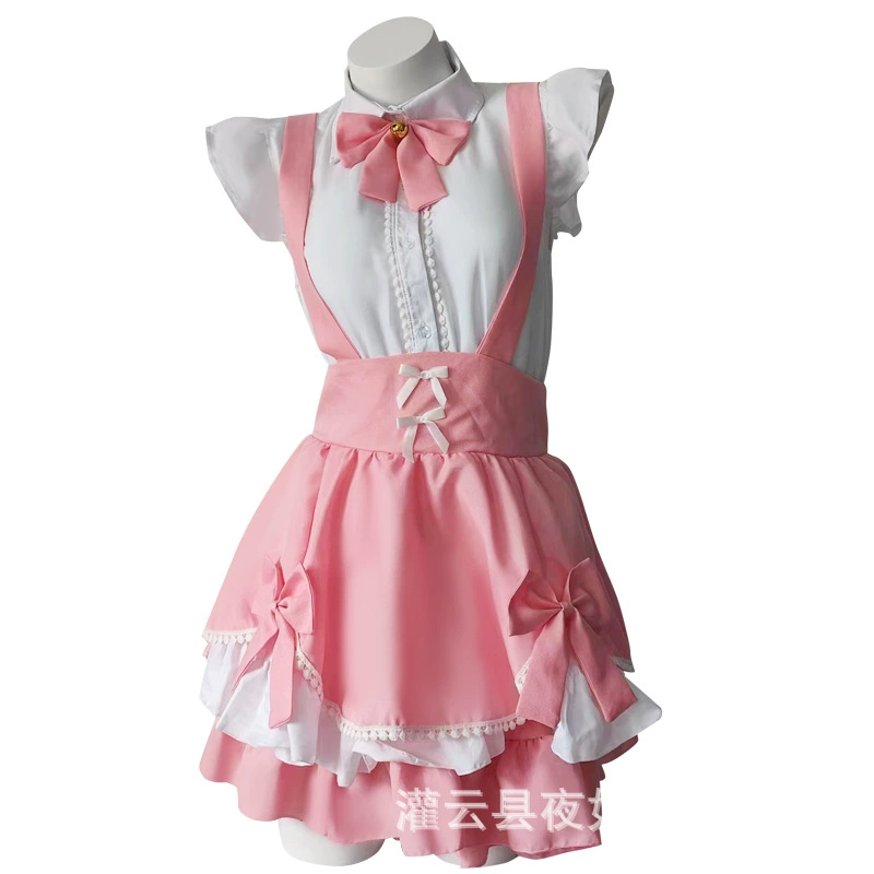 Cosplay maid dress for women, cute bunny-inspired outfit, sizes M–XL (80–140 cm)