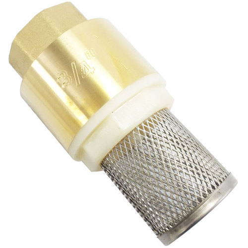 5YA1 wholesale wire filter bottom well check valve water pump check valve copper bottom valve self-priming pump water inlet anti-backflow belt
