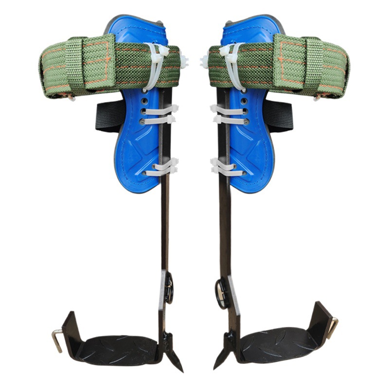 Suministro directo de fábrica artefacto de escalada de árboles herramienta de escalada de árboles en posición vertical lazo de pie Herramienta de escalada de árboles de Muleta grande caballo abeja pie hebilla zapatos de hierro