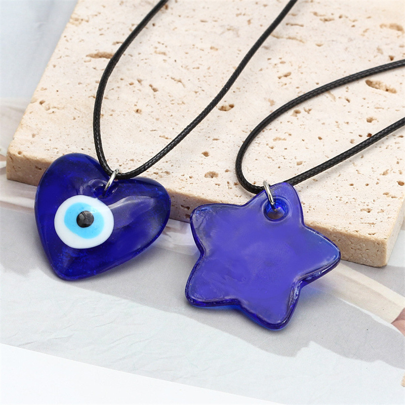 Fashion Devilu0027S Eye Glass Unisex Pendant Necklace 1 Piece