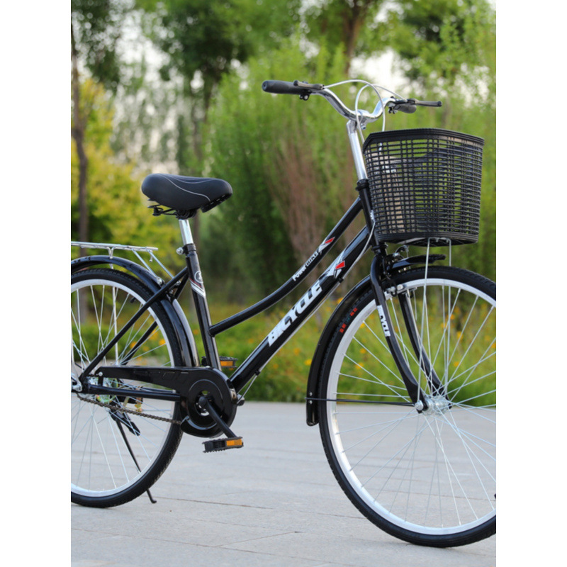 Inflatable-Free Solid Tire Bicycle for Adults 26inch 24inch Men's Women's Bicycle Women's Adults Lightweight Men's