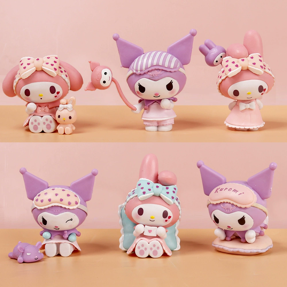 Маленькие пижамы-сердечки Cute sweetheartMeliti подушка Melatickolm Cartohard Blind Blind Gacha машина