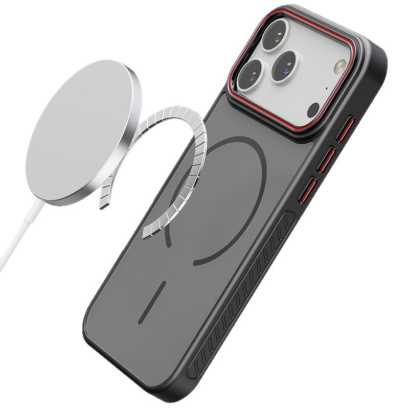 适用苹果17二合一手机壳iphone16pro细C圈磁吸15全包保护套防摔|undefined
