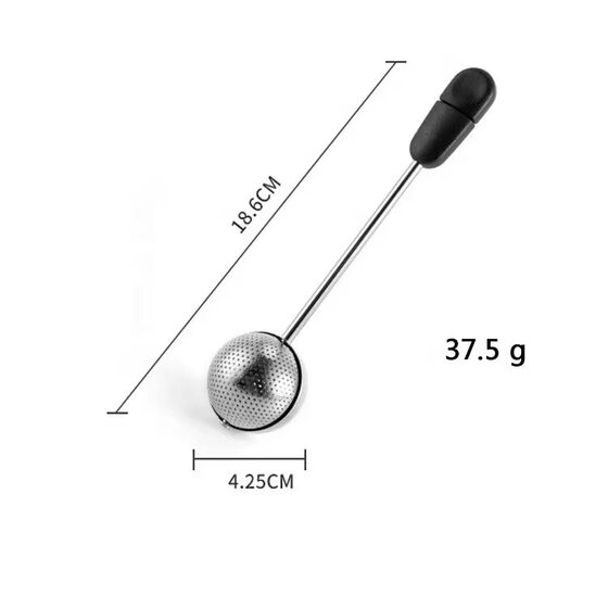 Outdoor Portable 304 Stainless Steel Rotary Tea Drain Tea Ball Tea Partition Round Ball Tea Maker Tea Filter Wholesale