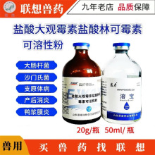 溶宝 盐酸大观霉素盐酸林可霉素可溶性粉兽药猪药牛羊鸡油苗稀释