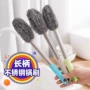 带柄厨房不掉渣长杆钢丝球