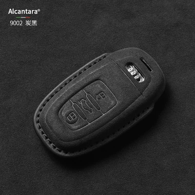 A6L Key Cover Old Model A4L: Car key bag - 1-type-a-charcoal-black-single-set